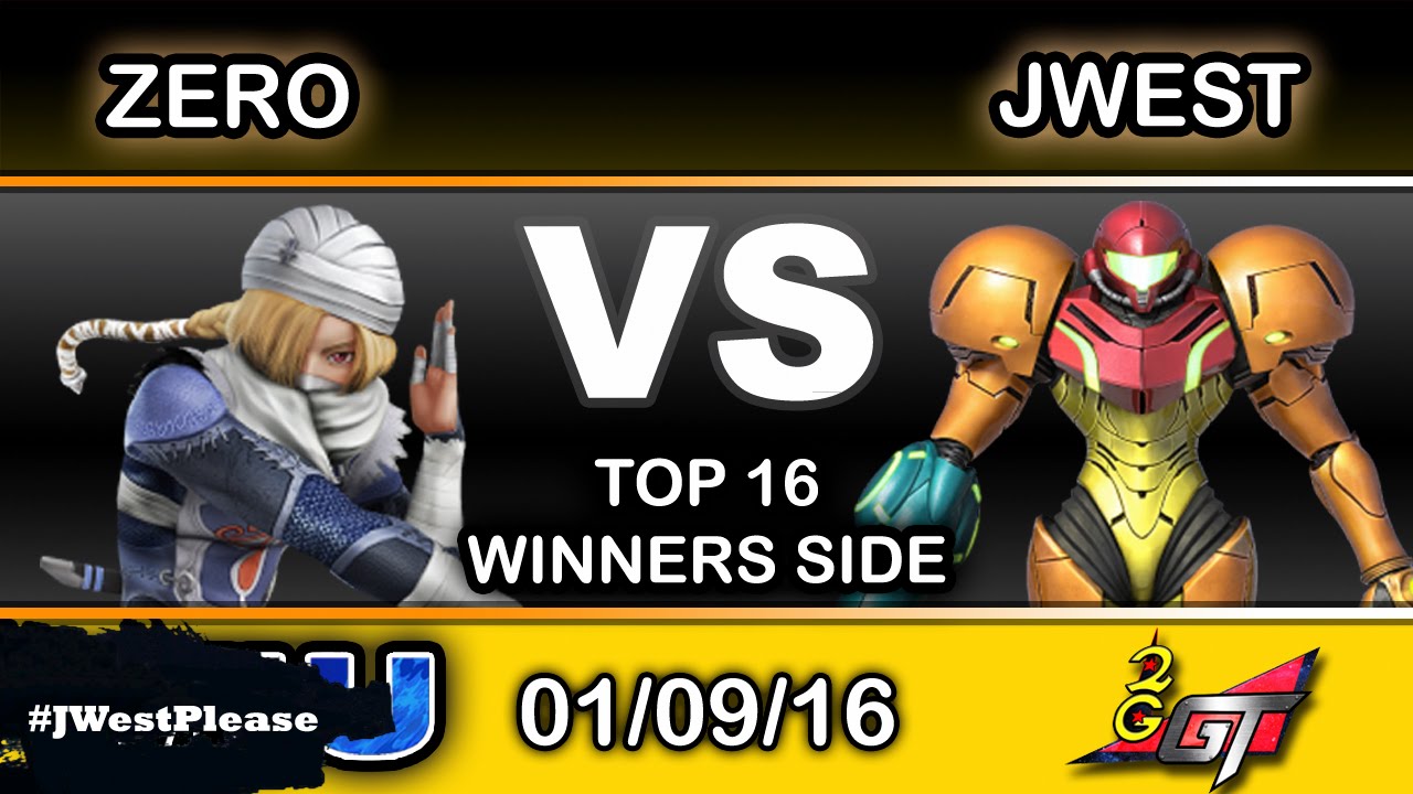 2GGT: ESAM Saga - TSM | ZeRo (Sheik) Vs. Jonny Westside (Samus) Winners Side - Smash Wii U