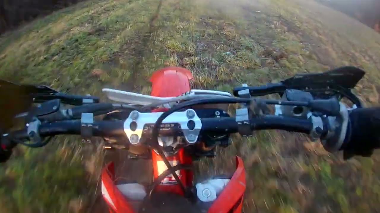 ZIMOWA PRZEJAŻDŻKA KTM SX 125
