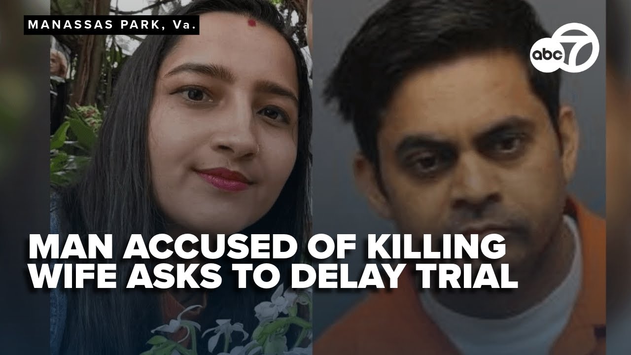 Va. man accused of killing wife returns to court over trial delay request