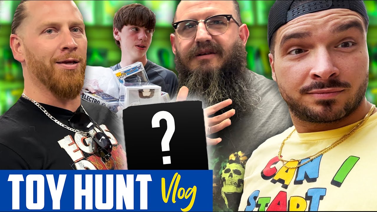 Brody King, Brian Myers, Ethan Page & Swoggle's Son • Toy Hunt in Oshkosh