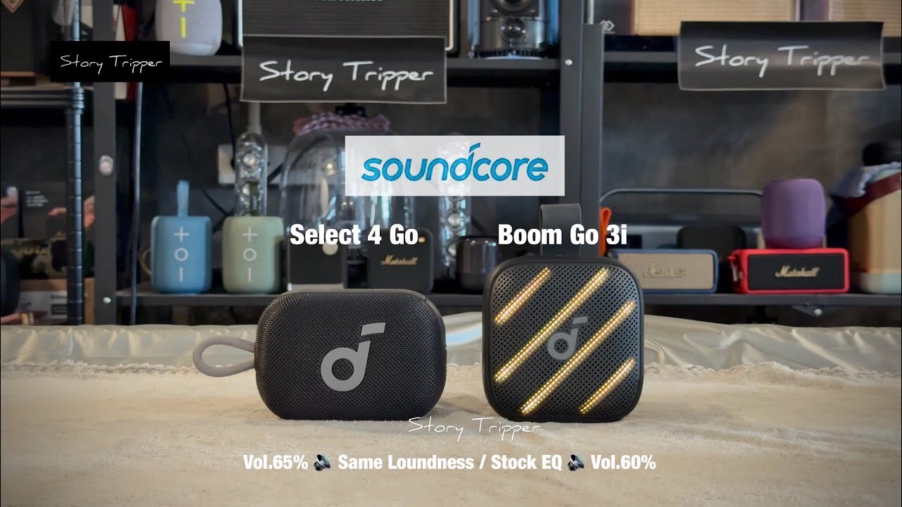 Soundcore Select 4 Go vs Soundcore Boom Go 3i