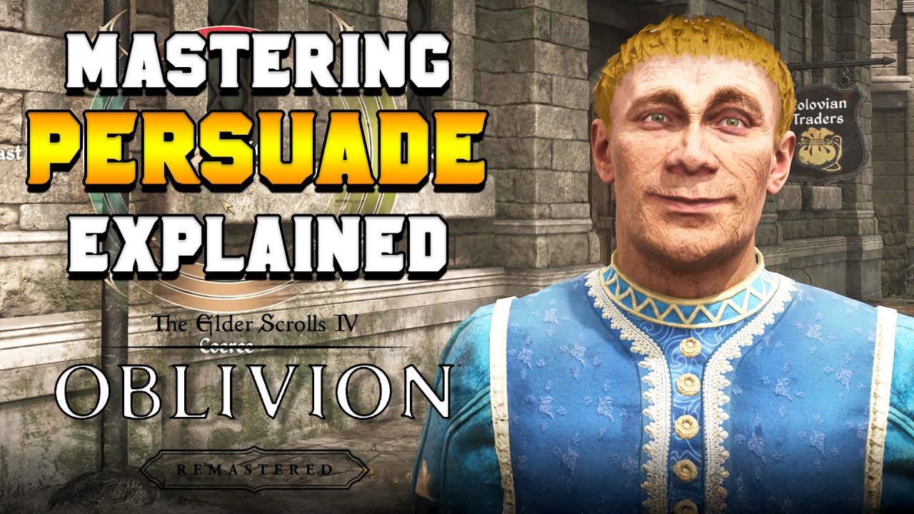 Simple Tricks To Win Every PERSUASION GAME In Oblivion Remastered