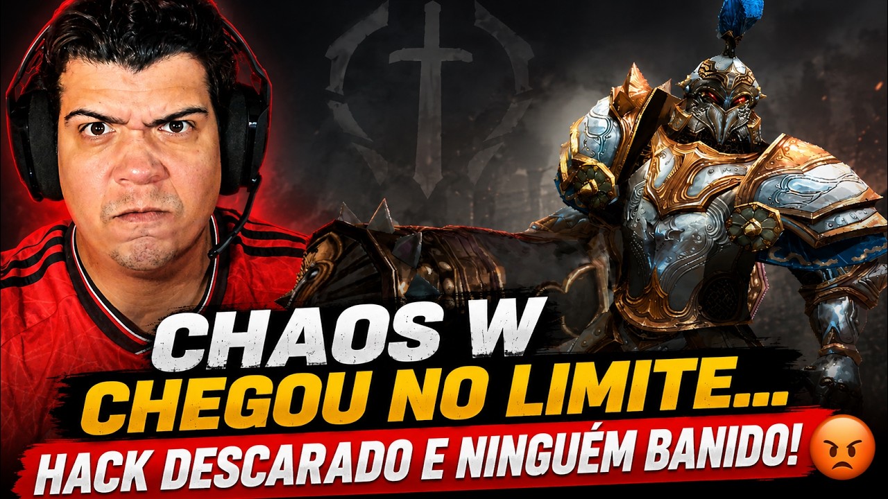 CHAOS W CHEGOU NO LIMITE&hellip; HACK DESCARADO E NINGU&Eacute;M BANIDO! 😡