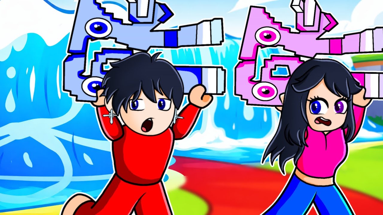 ROBLOX ESCAPE THE TSUNAMI FOR BRAINROT!