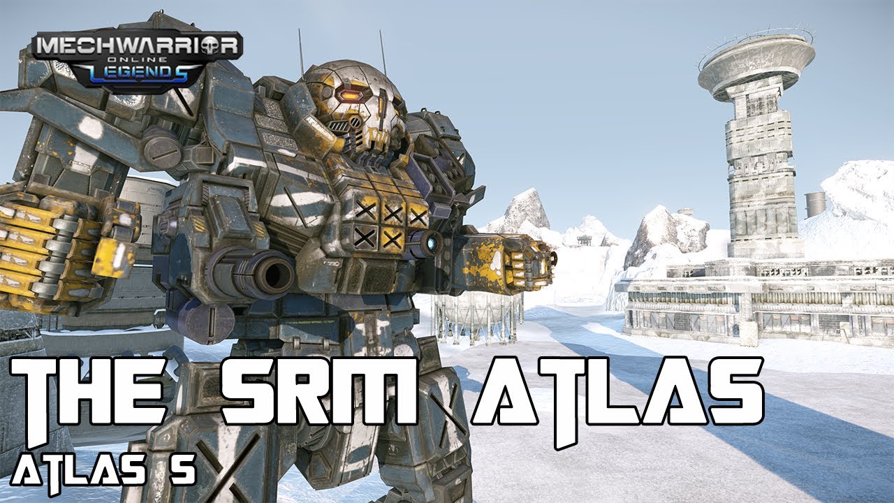 Не подходите слишком близко к этому меху - Атлас S | Mechwarrior Online