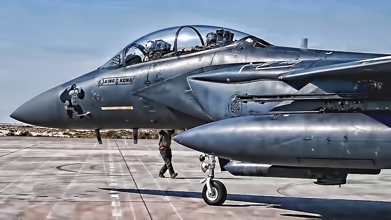 USAF Strike Eagles Move Into Al Dhafra Air Base (2020)