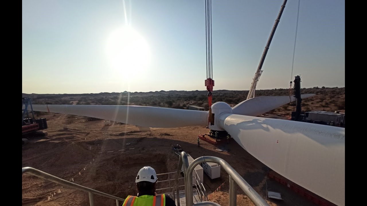 Wind Turbine Rotter Installation process