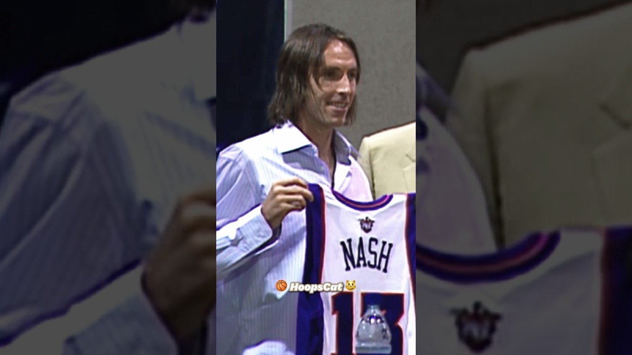 Процесс набора Стива Нэша в &laquo;Санз&raquo; ​⁠@7PMinBrooklyn #stevenash #nba #phoenix #hoopscat