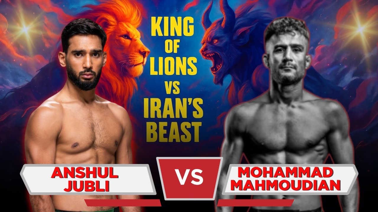 India vs Iran War: Anshul Jubli vs Mohammad Mahmoudian | Full Fight | MFN