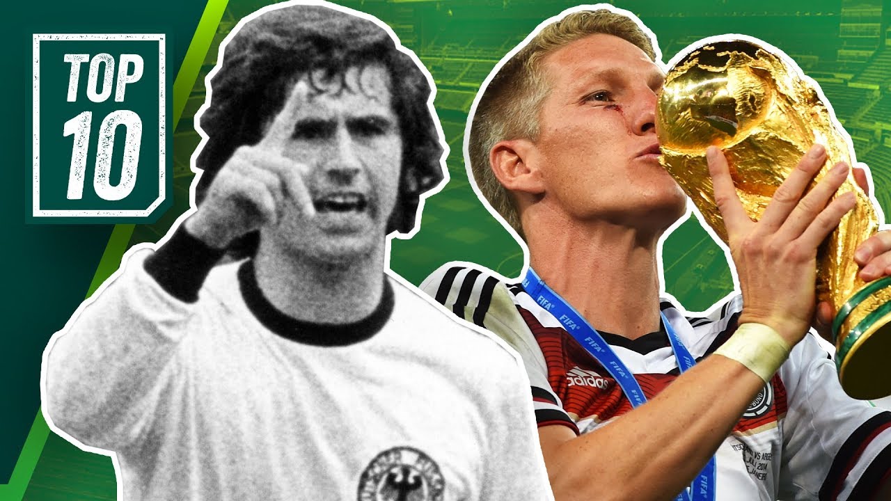 Die besten deutschen Fu&szlig;baller aller Zeiten! Top 10 Spieler der Fu&szlig;ballgeschichte Deutschlands!