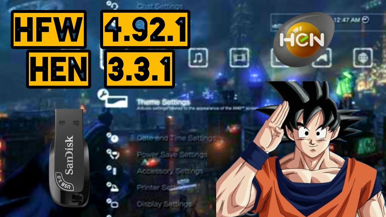 COMO ATUALIZAR HFW 4.92.1 + O HEN COM PENDRIVE!!✅️