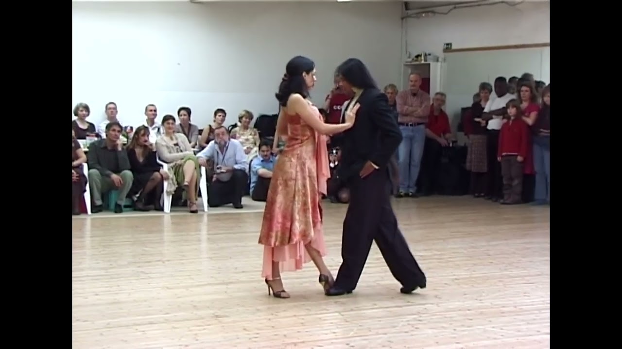 Laura Rodriguez & Manuel Ortiz: demo 1/2 @ Tango voor ontbijt Brugge 2006