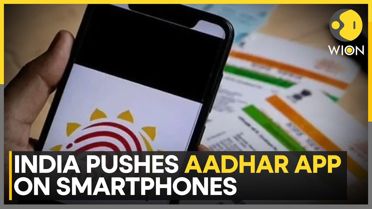 Indian Govt Seeks Aadhar App On New Devices | UIDAI Says Move will Improve Access | WION