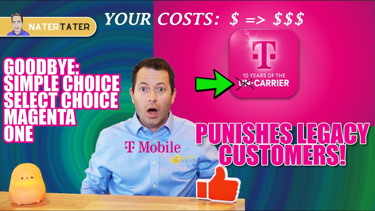 🚨 T-Mobile переводит миллионы клиентов на более дорогие тарифы! (Смартфоны и домашний интернет)