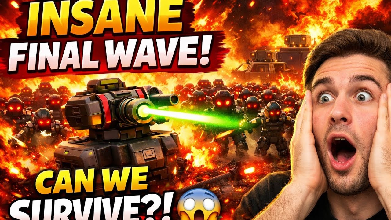 TDS Tower Destiny Survive Gameplay 🔥 Insane Wave Defense & Clutch Victory!