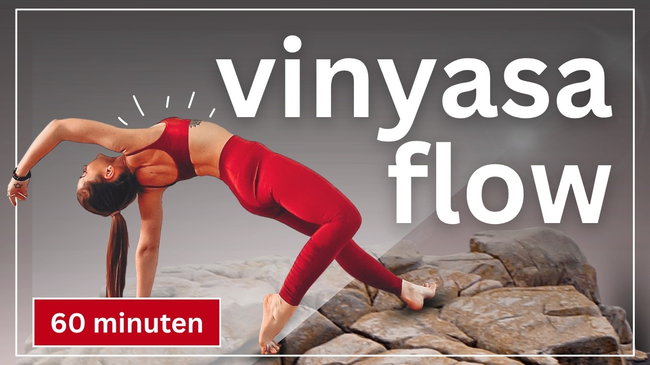 60 Min Yoga Vinyasa Flow❣️Herzöffner, Bauch & Rücken Yoga ❣️ALLE LEVEL