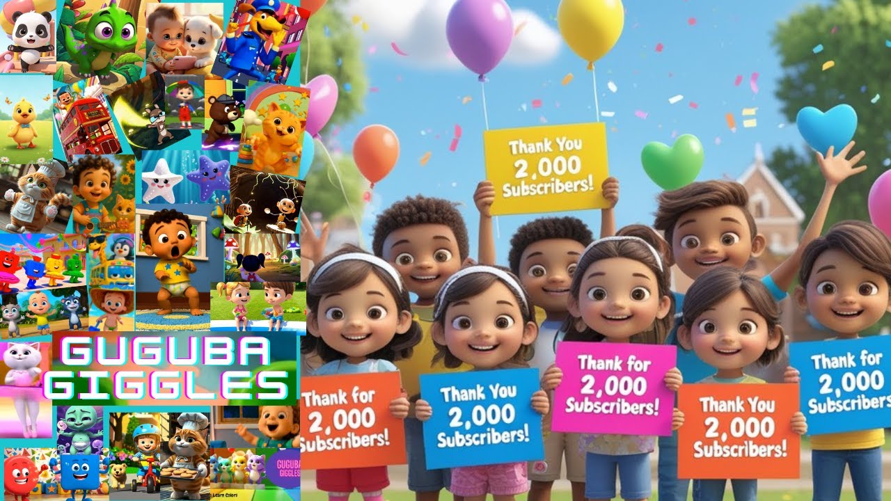 Thank You for 2,000 Subscribers! 🎉 | Kids Channel Milestone Celebration