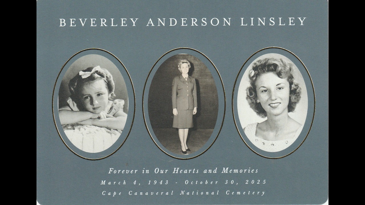 Beverley Anderson Linsely Memorial Slideshow