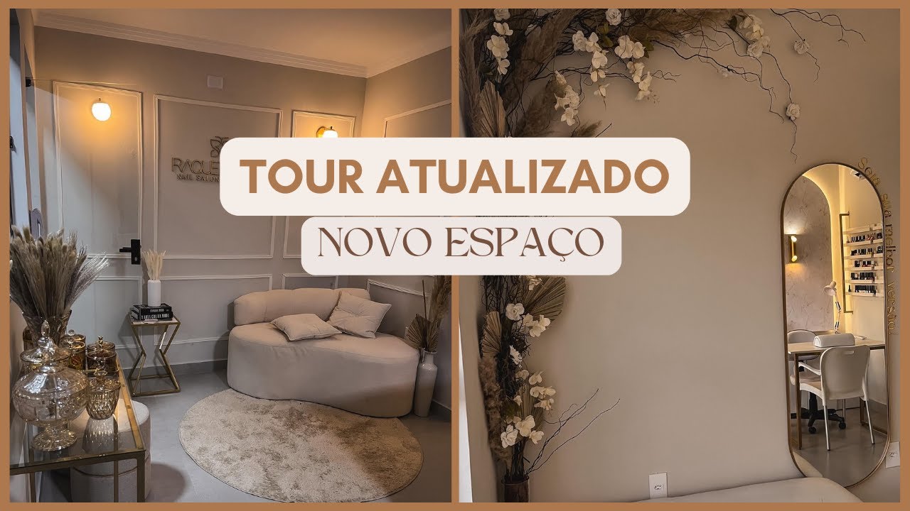 Tour pelo meu novo espaço de unhas
