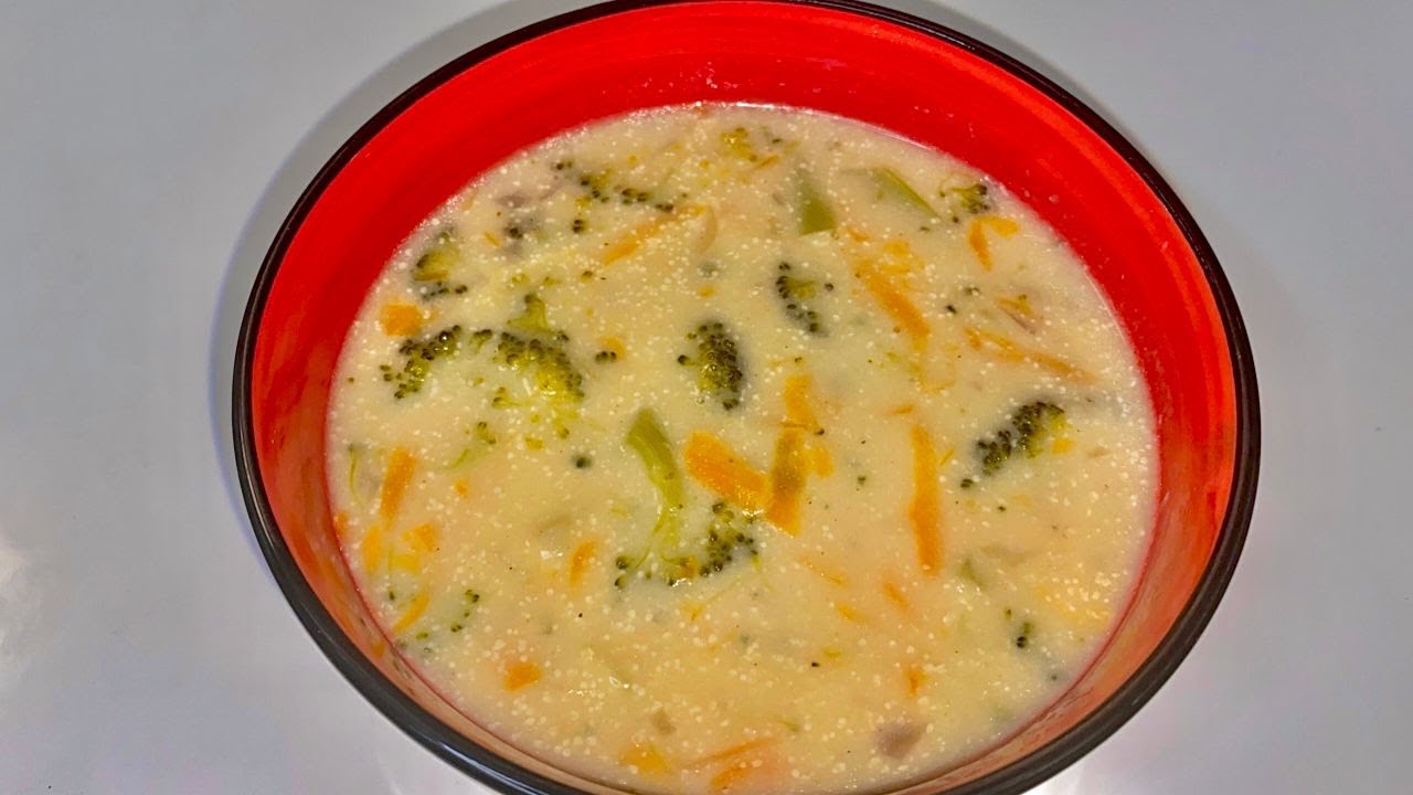 Supe me brokoli dhe karrota | Soup with broccoli and carrots