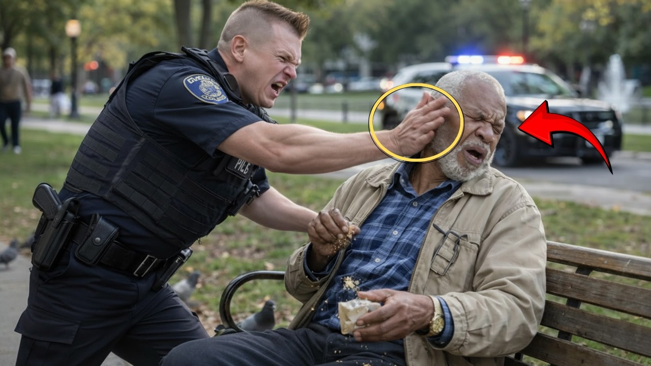 White Police officer Slaps Black Elderly Man Feeding Birds &mdash; He&rsquo;s a Retired Police Chief