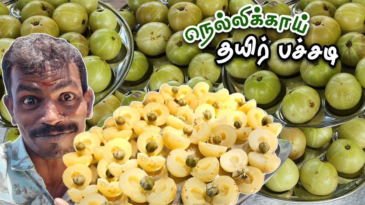 நெல்லிக்காய் தயிர் பச்சடி | Nellikai Thayir pachadi  Recipe in Tamil | Gooseberry recipe