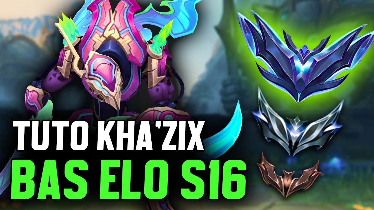 Kha’Zix Jungle S16 : Je te montre comment carry facilement à Bas Elo