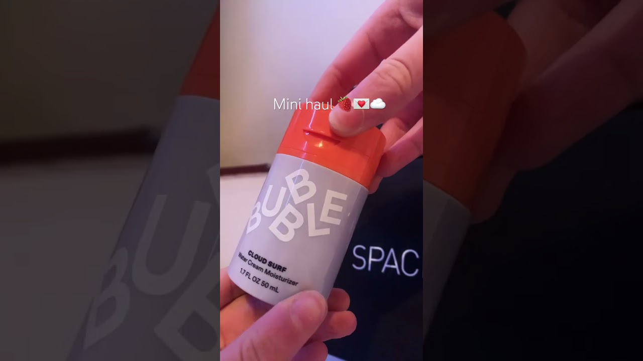 Mini haul💗💕☁️#haul #spacenk #skincare #cleangirl #preppy #fyp