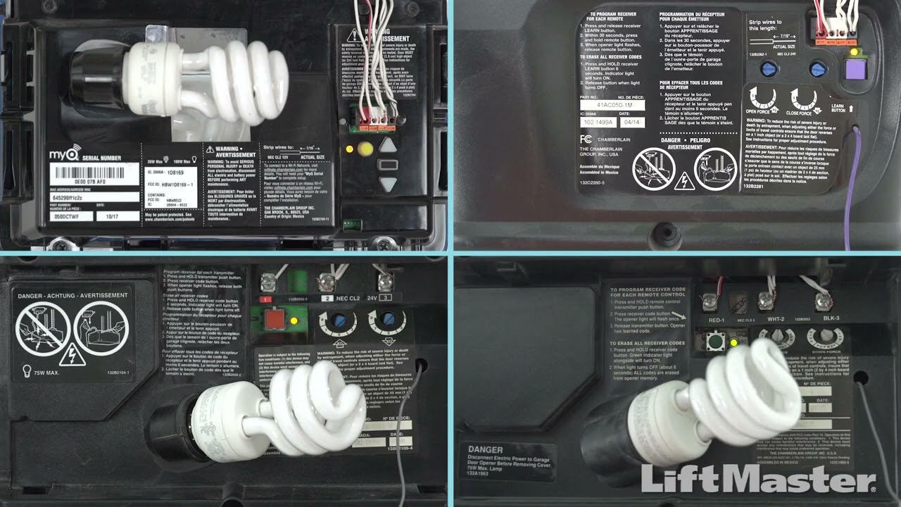 How to Program LiftMaster's 371LM and 373LM Remote Controls to a Garage Door Opener