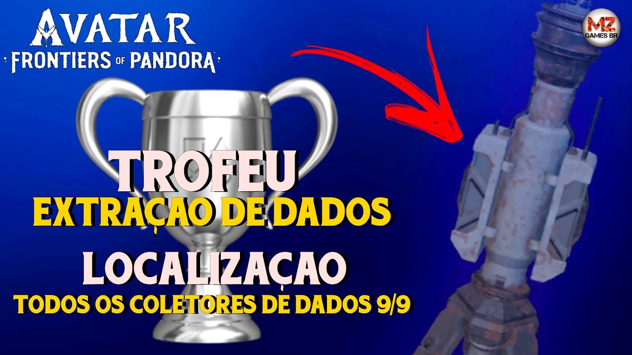 AVATAR: FRONTIERS OF PANDORA | Localização de Todos COLETORES DE DADOS + Troféu: EXTRAÇÃO DE DADOS