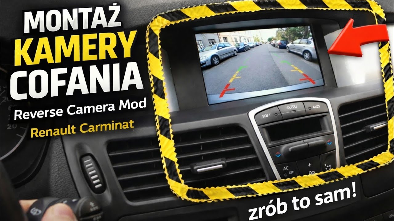 Renault Kamera Cofania – Montaż i Podłączenie | Laguna III, Scenic, Megane - Reverse Camera Mod 