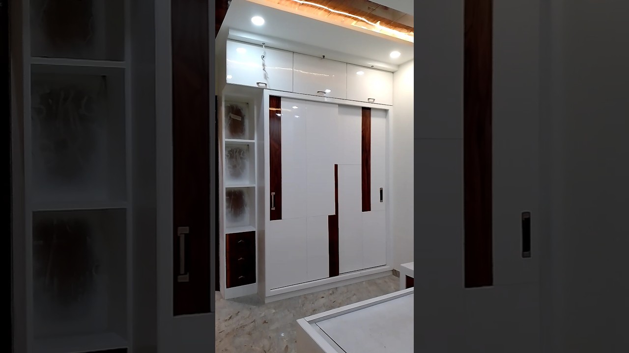 Best Modular Wordrobe Design Trending Bedroom 🛏️in 2025! 🏡🤯 #asi_asinterior #shorts