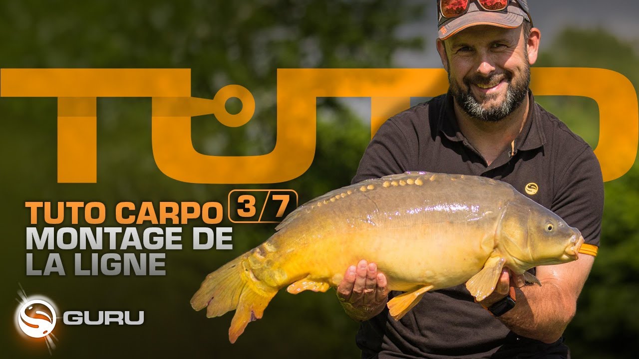 Montage de lignes pour la carpe au coup - Tuto Carpo 3/7