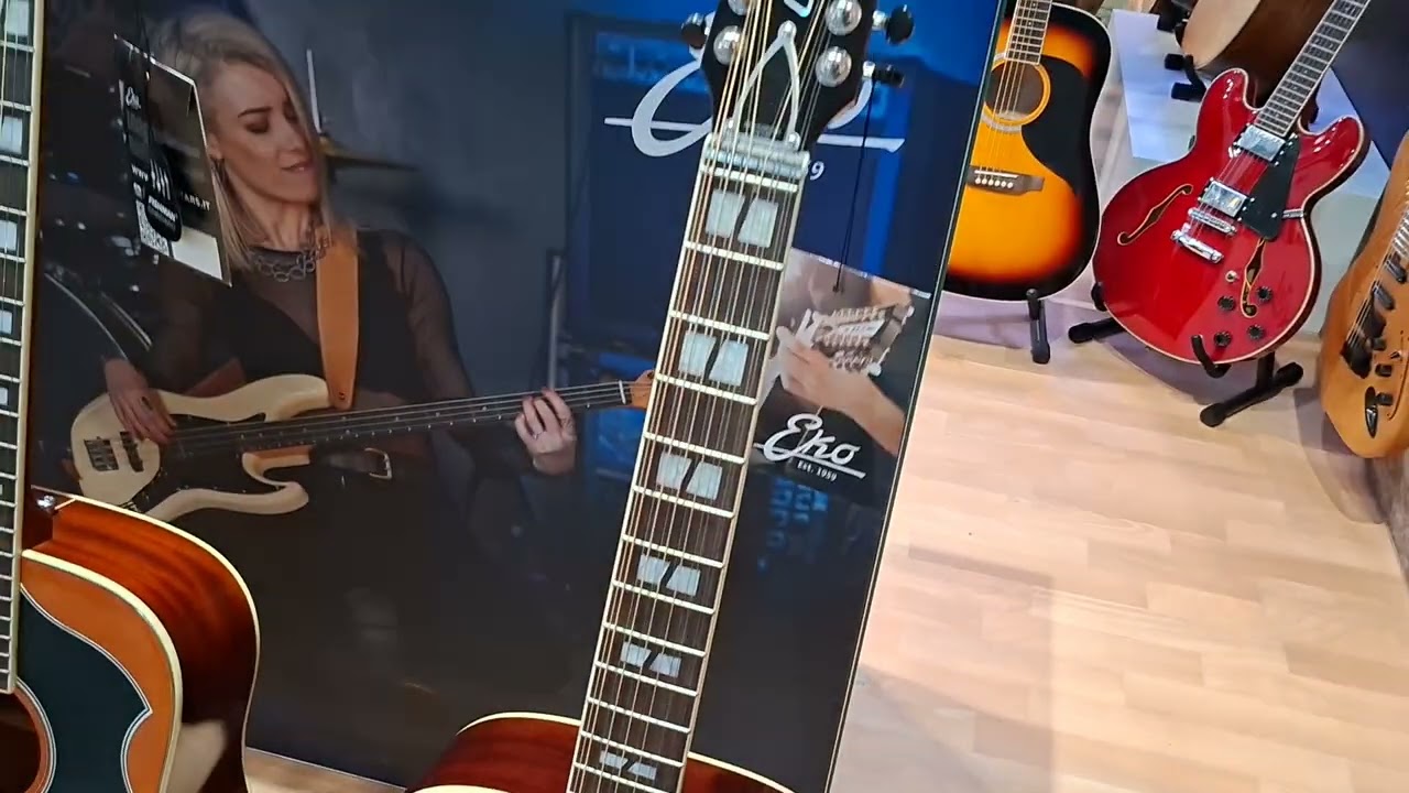 Italian Guitars made by Eko at Guitar Summit 2025