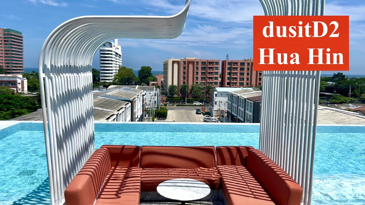 Hua Hin 🇹🇭 4K HDR dusitD2 luxury City Hotel **** | Review