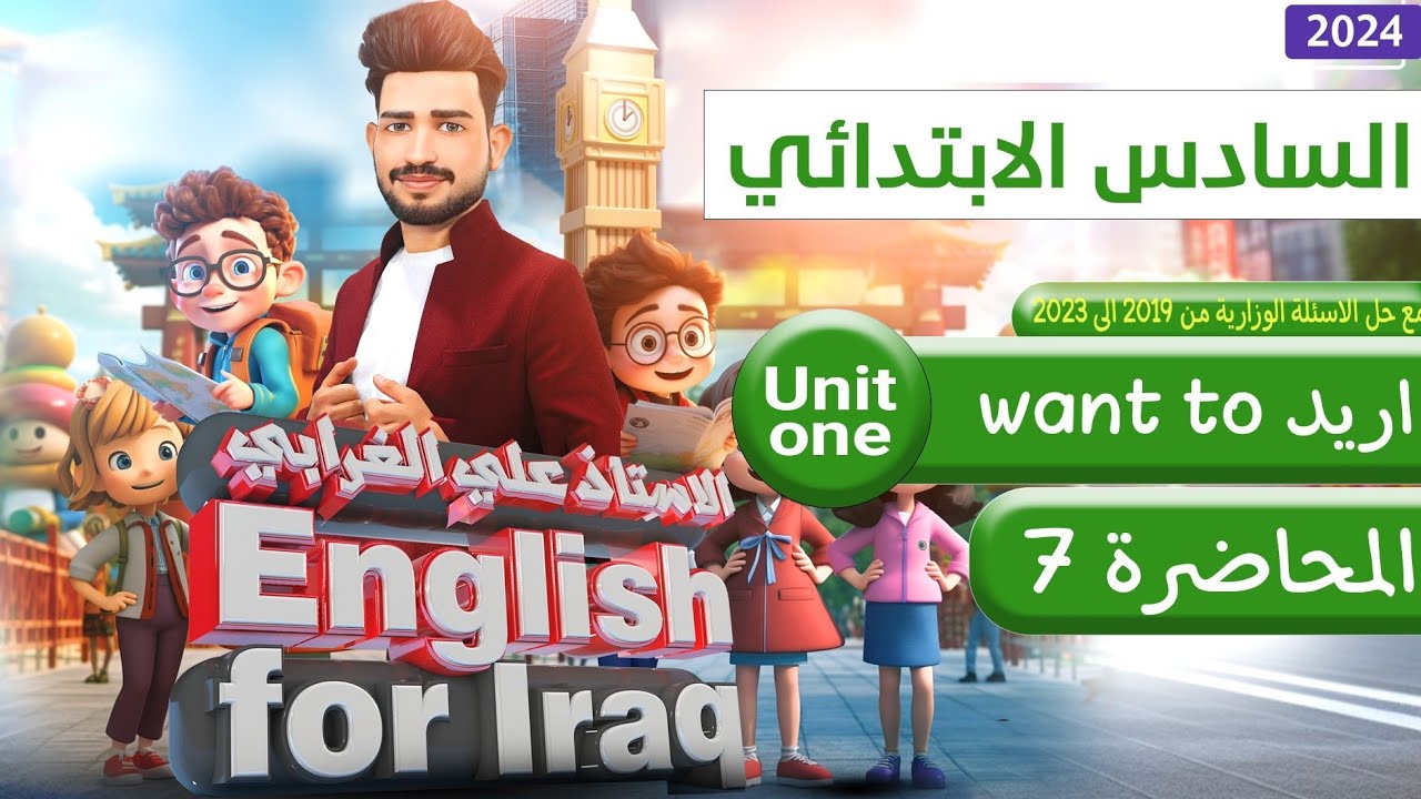 السادس ابتدائي منهج 2024/ اليونت الاول / الدرس 5/ My favourite job وضيفتي المفضلة /صفحة 14 -15