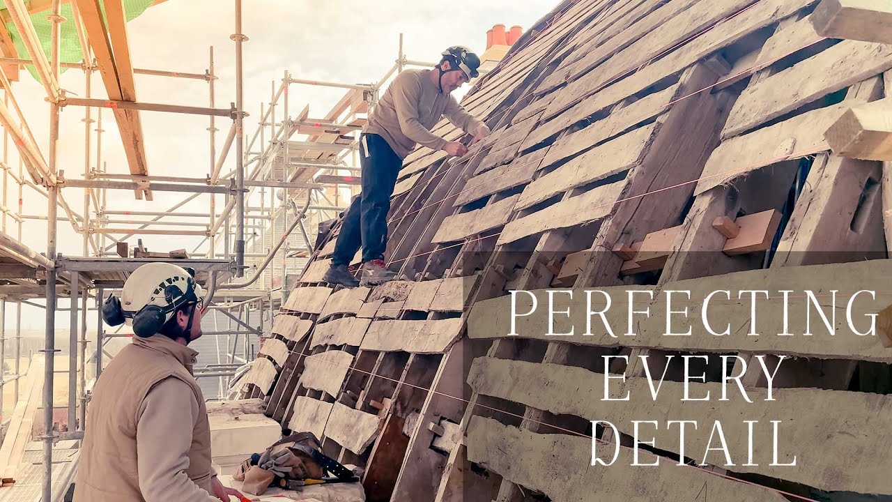 Perfecting every detail of our château roof restoration