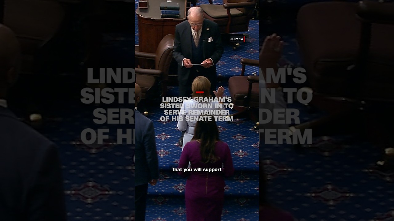 Lindsey Graham&rsquo;s sister sworn in to serve remainder of his Senate term