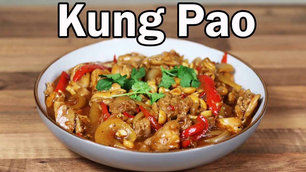 Spicy KUNG PAO CHICKEN recipe | step-by-step cooking