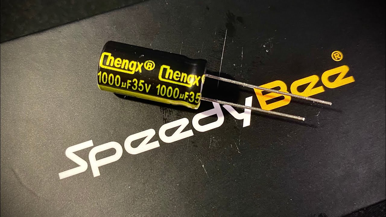 Чому горять ніжки конденсатора? SpeedyBee F405 V3