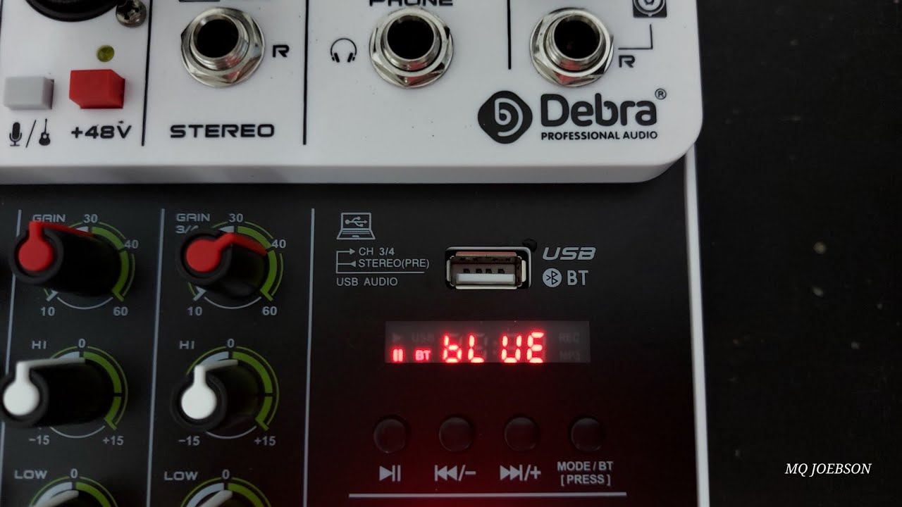 Live Teste| MESA de Som Debra V4