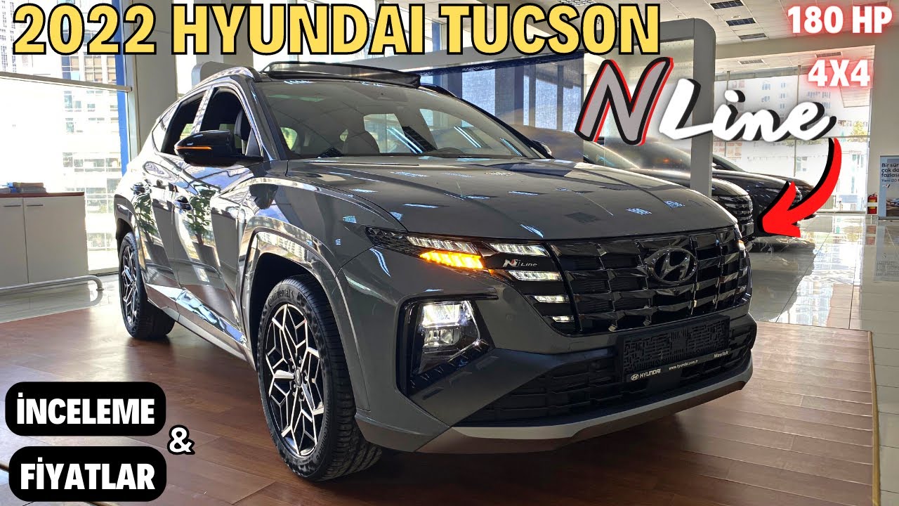 2022 YENİ HYUNDAI TUCSON N Line /180 HP 4X4 SPORTİF SUV / TIGUAN, 3008'DEN İYİ Mİ ?/DETAYLI İNCELEME