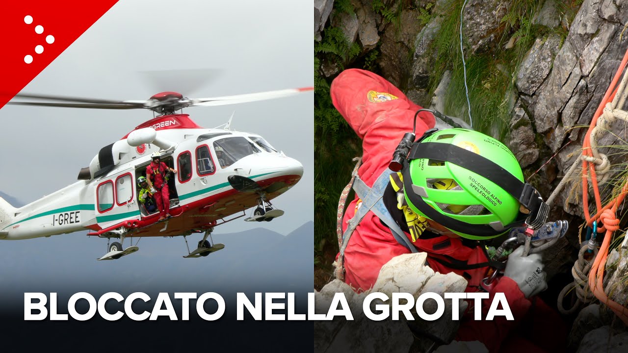 Speleologo intrappolato 24 ore in una grotta nel cuneese, il racconto delle operazioni di soccorso