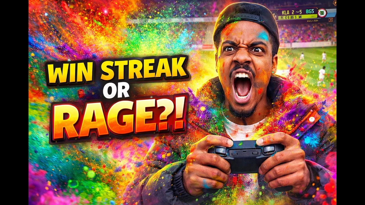 🔴 LIVE | HOLI SPECIAL – WIN STREAK OR TOTAL RAGE?! | FC 26 Rivals