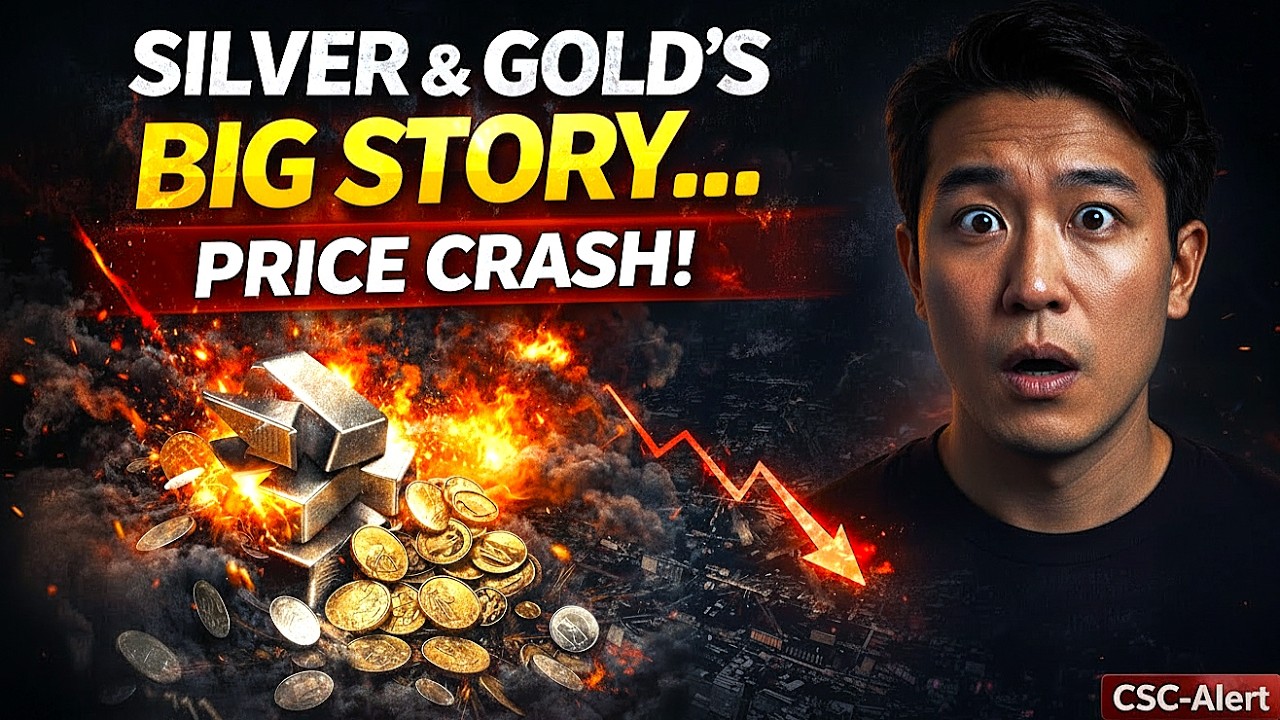 SILVER & Gold's BIG Story... (PRICE CRASH!) - Precious Metals News
