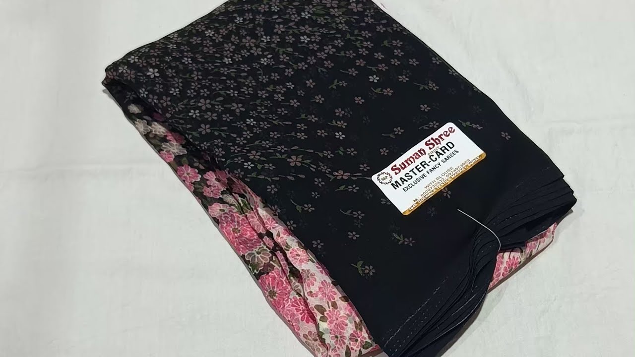 Restock Georgette sarees only 460/WhatsApp 9618889505