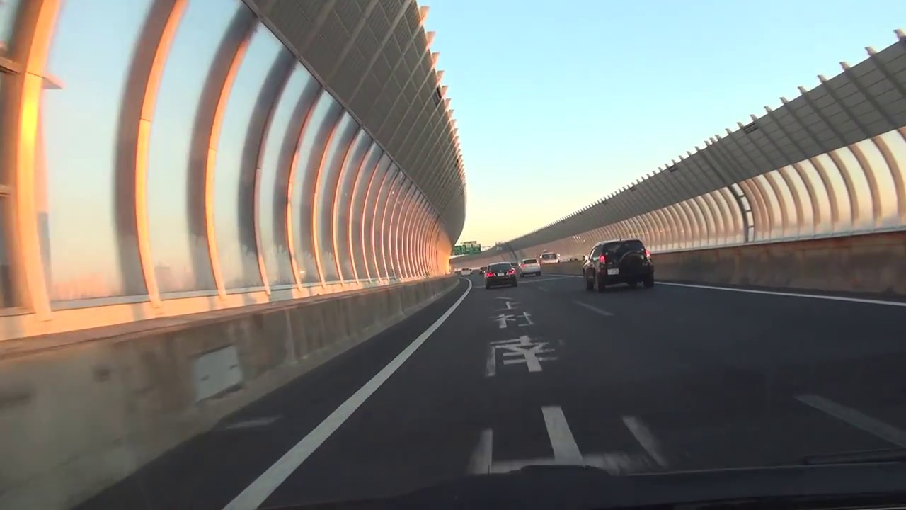 【紀伊半島を高速道路で外回り】E1A伊勢湾岸道 [6]大府IC→C2名ニ環・E42紀瀬道経由→ E26近畿道 [2-1]守口JCT手前 2017 12/9