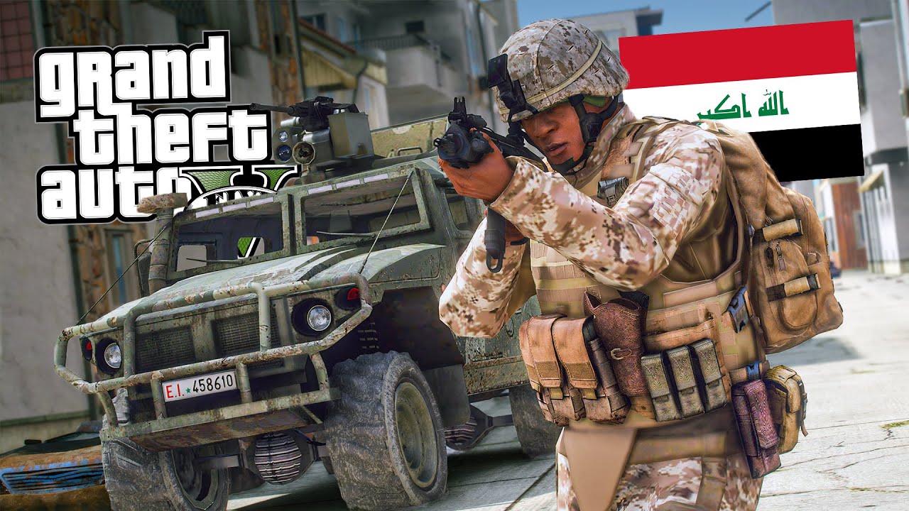 ESERCITO ITALIANO IN IRAQ! - GTA 5 LSPDFR POLIZIA ITA 👮‍♀️