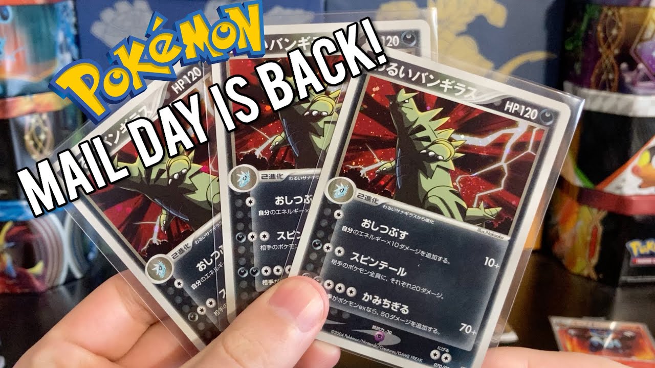 I'm Back...and Opening AWESOME Pokemon Mail from Japan!