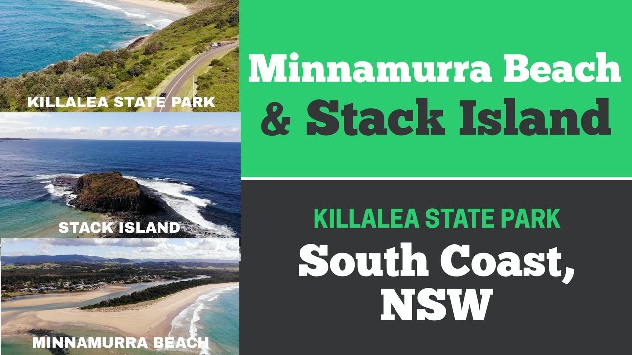 Minnamurra Beach (Mystics Beach) & Stack Island (Rangoon Island)